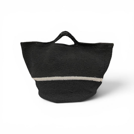 ZD Ibiza Tote in Noir Black