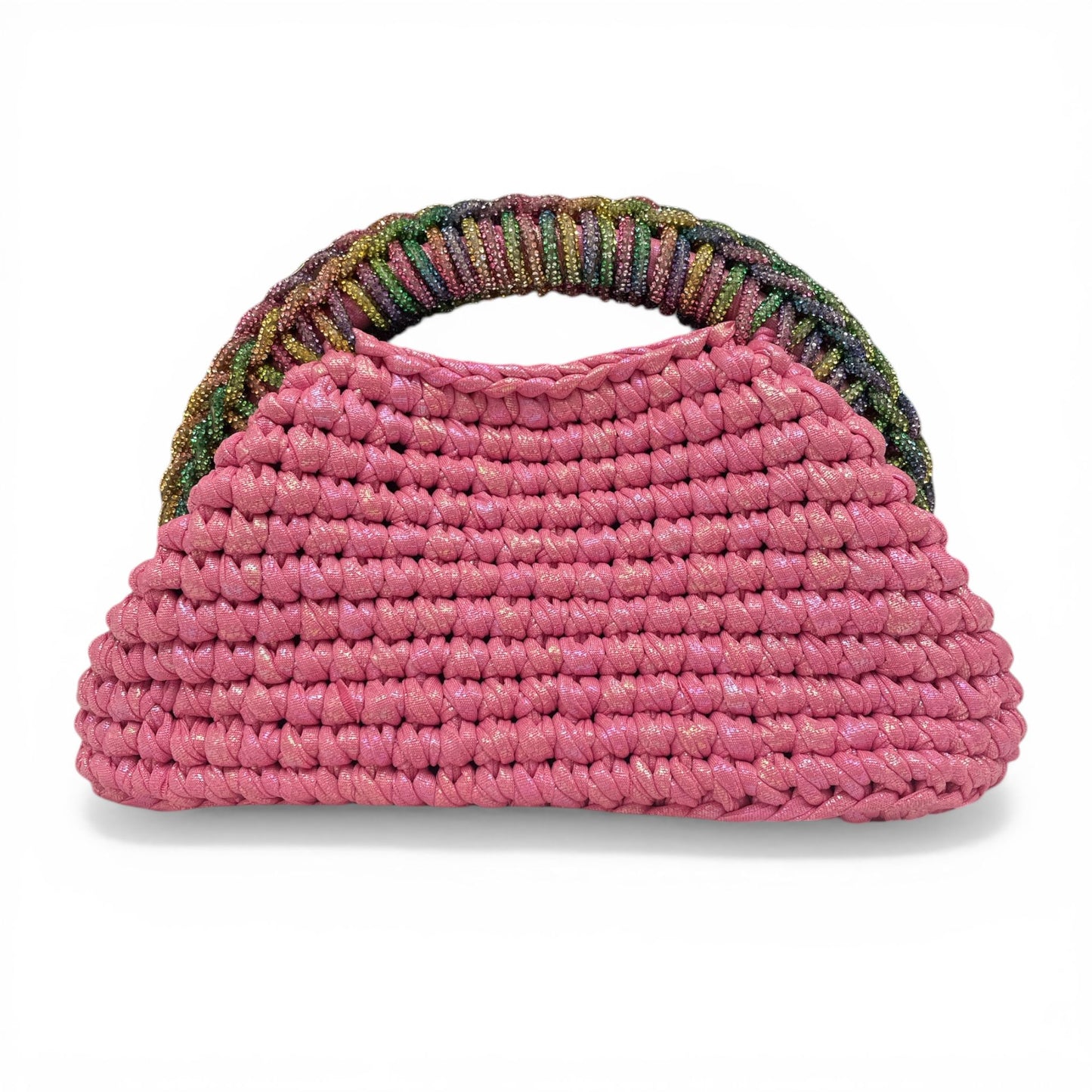 ZD Raseel Barbie Pink With Rainbow Rhinestone
