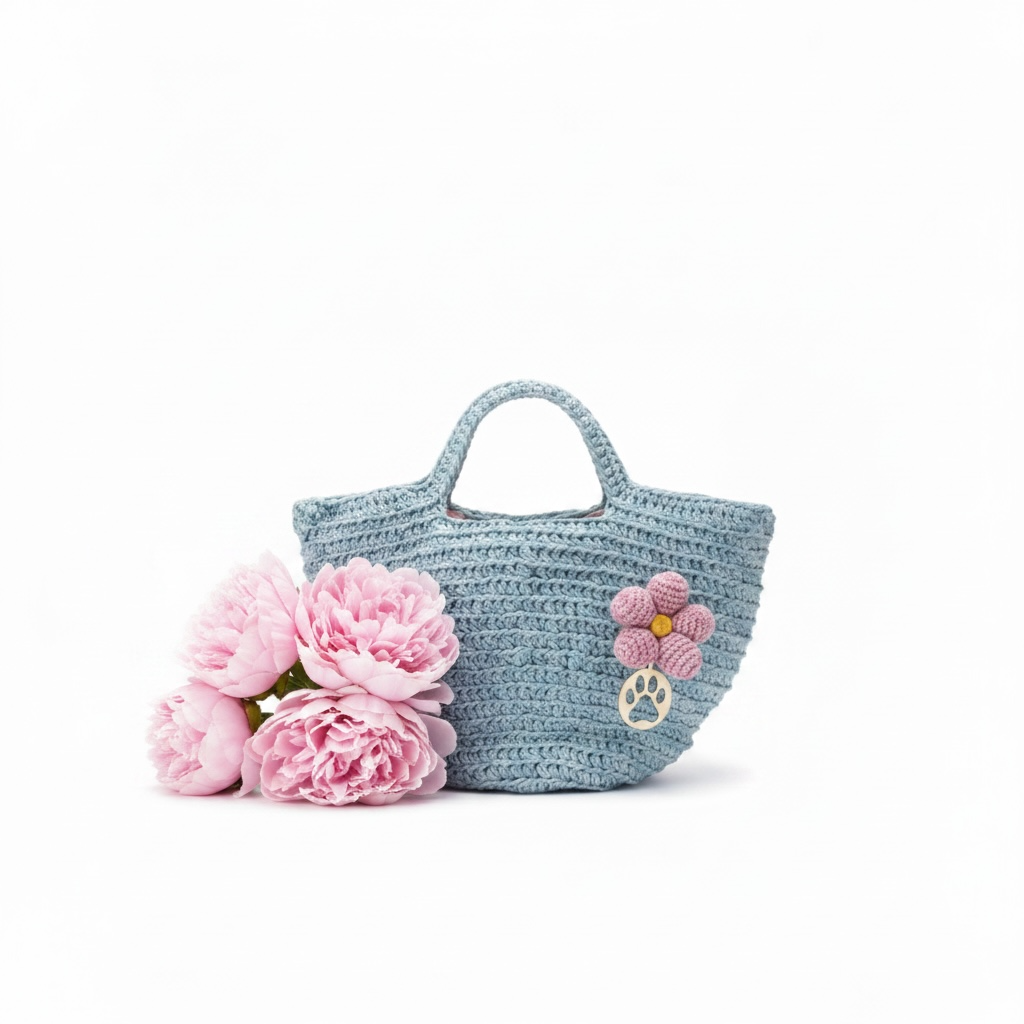 ZD Bucket Bag in Ice Blue