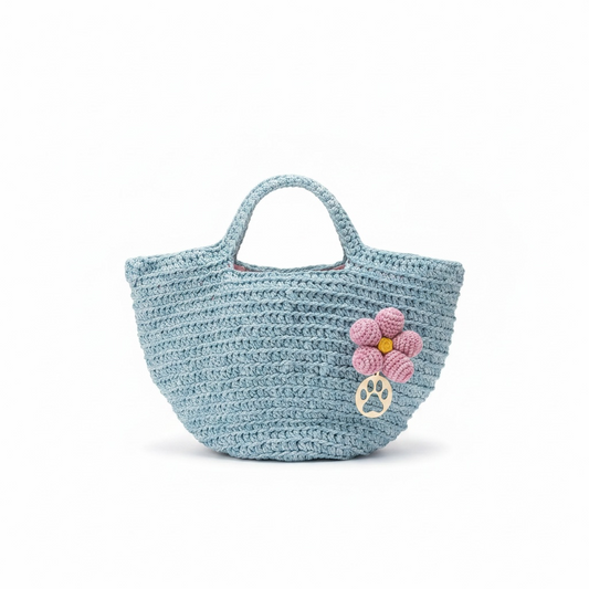 ZD Bucket Bag in Ice Blue