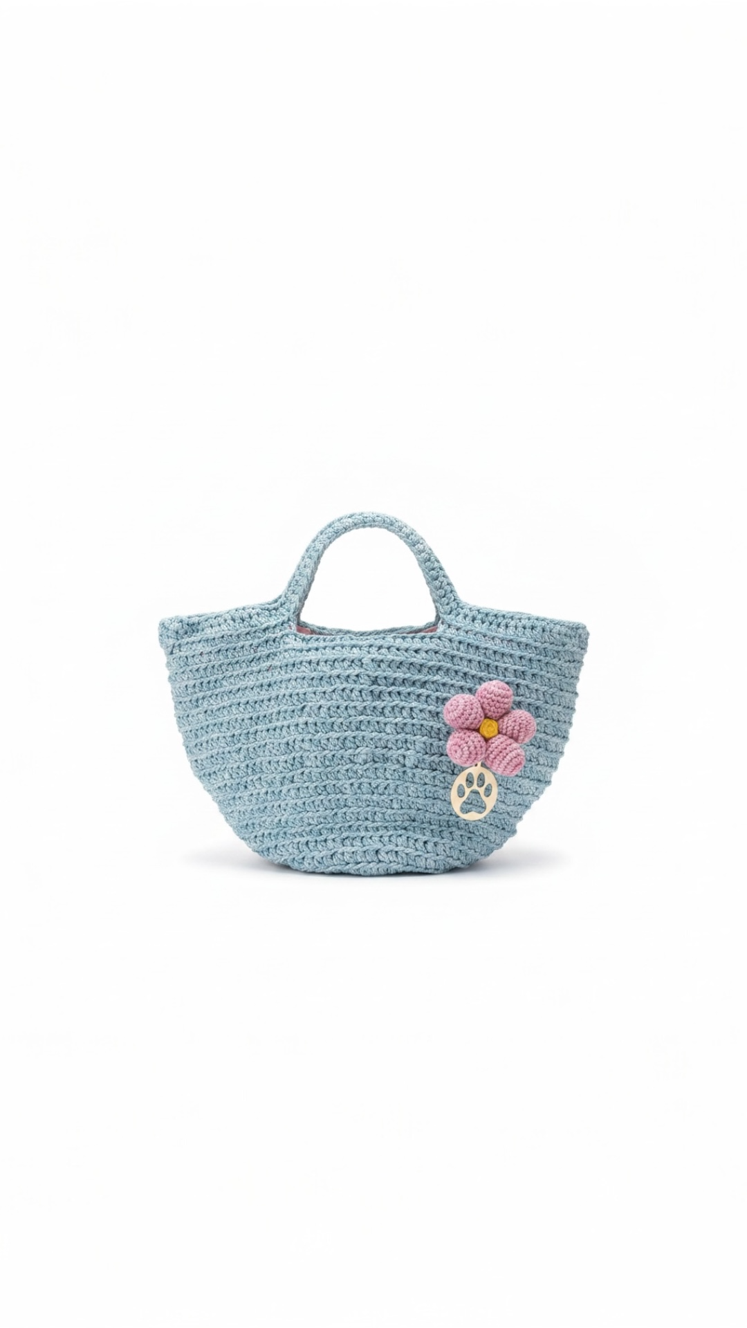 ZD Bucket Bag in Ice Blue