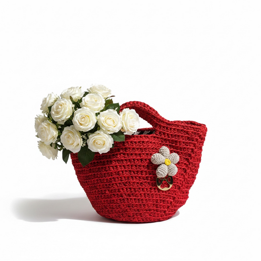 ZD Bucket Bag in Red