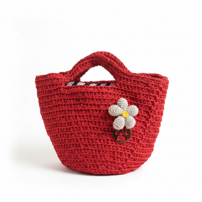 ZD Bucket Bag in Red