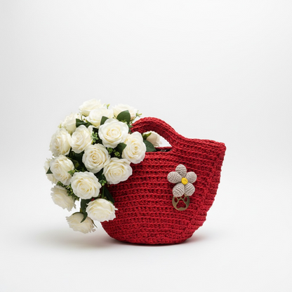 ZD Bucket Bag in Red