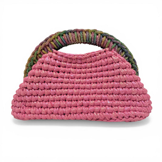 ZD Raseel Barbie Pink With Rainbow Rhinestone